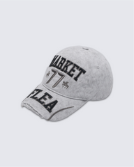 Vintage Washed Letter Embroidery Distressed Baseball Cap