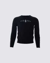 New Vintage Slim-Fit Knit Long Sleeve Sweater