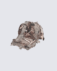 Camouflage Leaf Patterned Cap