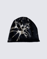 Street Style Tie-Dye Loose Knit Beanie