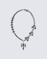 Punk Gothic Subcultural Vintage Cross Necklace
