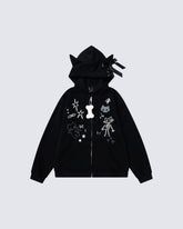American Style Graphic Hoodie Subculture