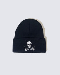 Street Embroidered Knitted Beanie