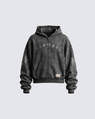 Unicorn – Street Hoodie – Dark Grey