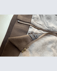 Faux Fur Zip-Up Hoodie