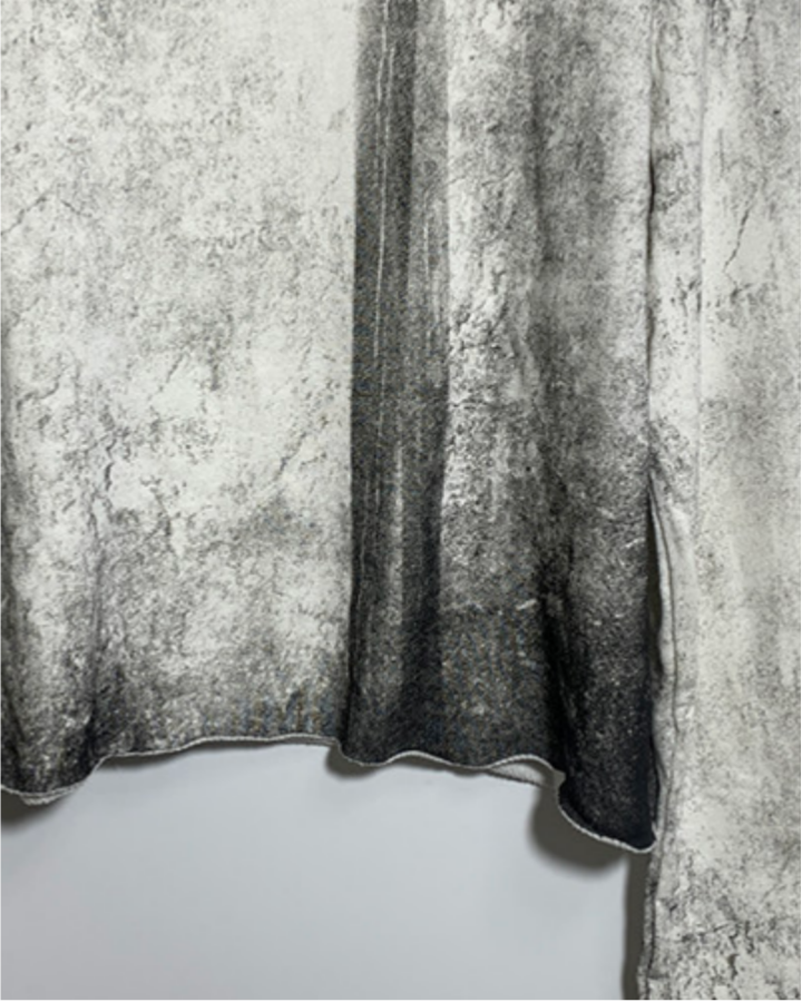 Retro Washed Long-Sleeved Tie-Dye Casual Long-Sleeved Shirt