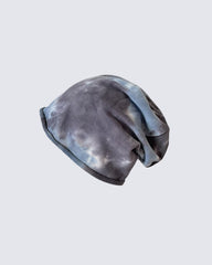 Street Style Tie-Dye Loose Knit Beanie